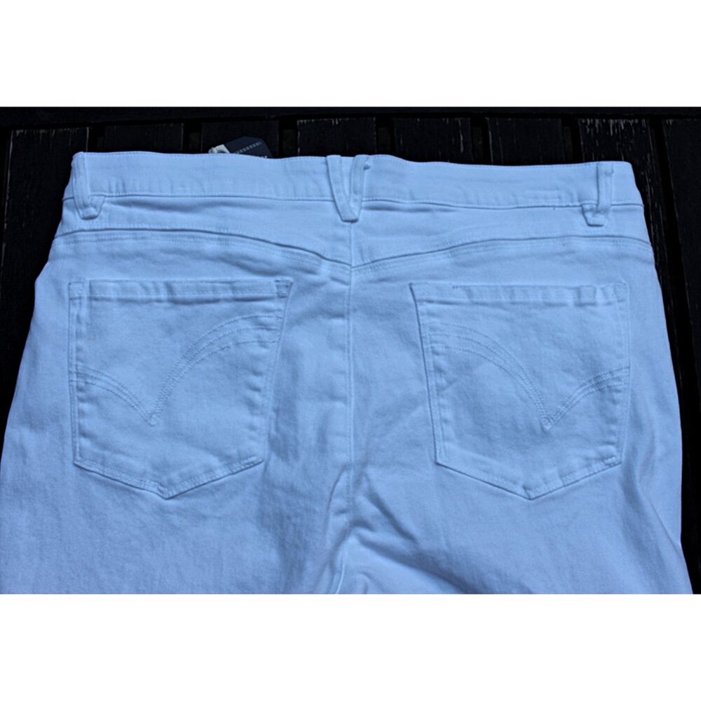 New w/Tags - Democracy Ab-Solution Hi Rise Straight Jeans, Optic White, 18P Plus - Picture 14 of 14